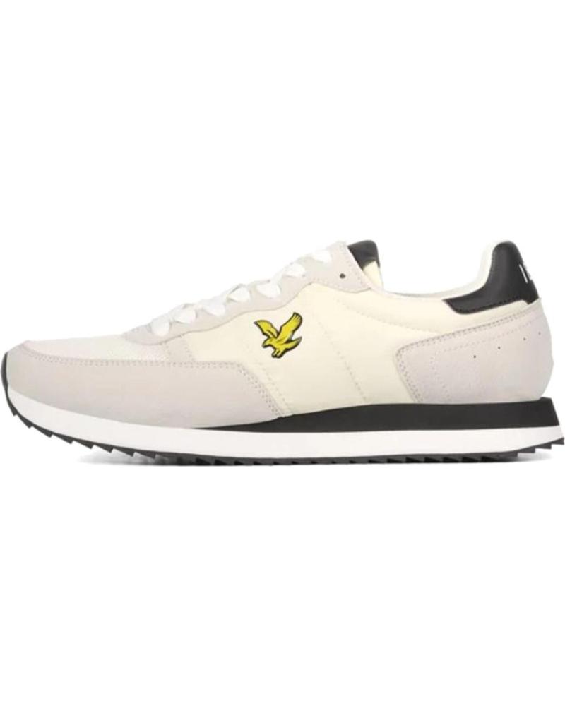 Sapatilhas de Homem LYLEL SCOTT ZAPATILLAS CASUAL LYLE SCOTT WHITE-GREY-BLACK