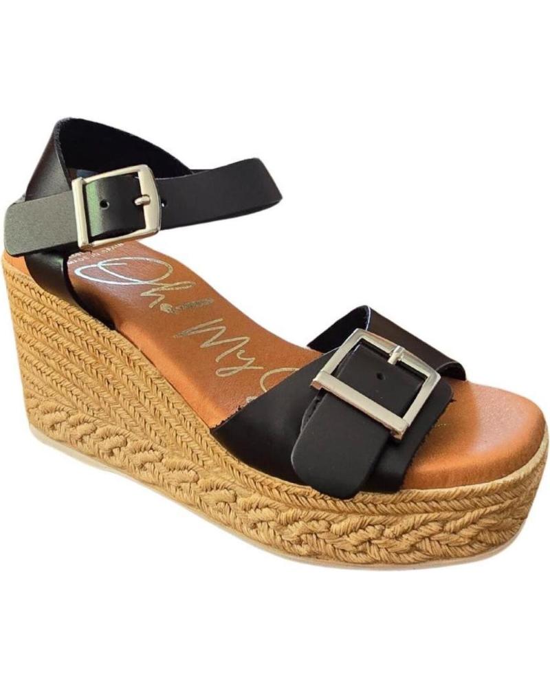 Sandálias de Mulher OH MY SANDALS SANDALIAS CUNA MUJER VALLE VARIOS 5459 NEGRO