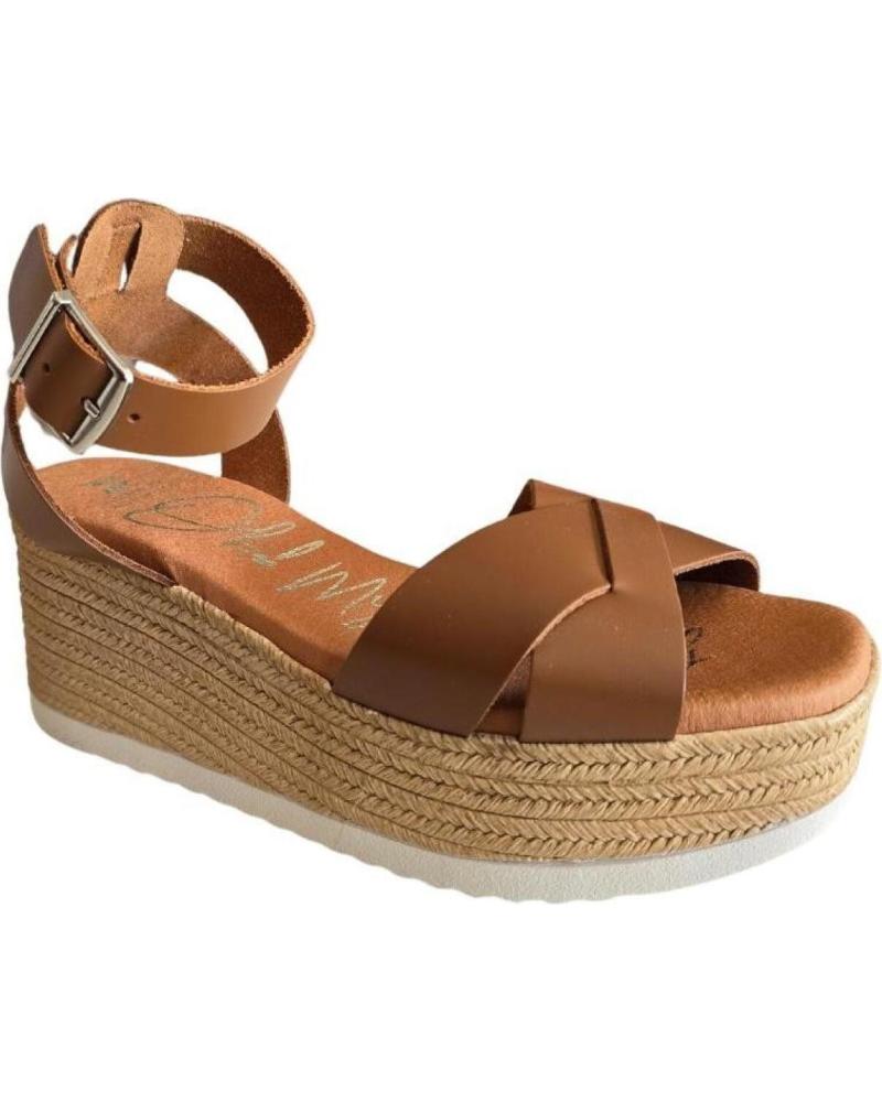 Sandalias de Mujer OH MY SANDALS SANDALIAS CUNA MUJER VARIOS 5445 CAMEL