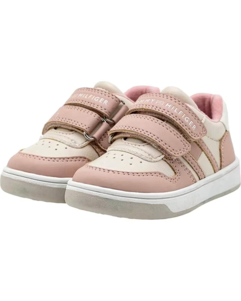 Tommy Hilfiger Tommy Hilfiger Sneakers T1A9-329551355A295 Rosa con Velcro Multicolor