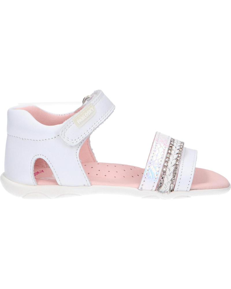 Sandalias de Niña PABLOSKY SANDALIA 007300 BLANCO
