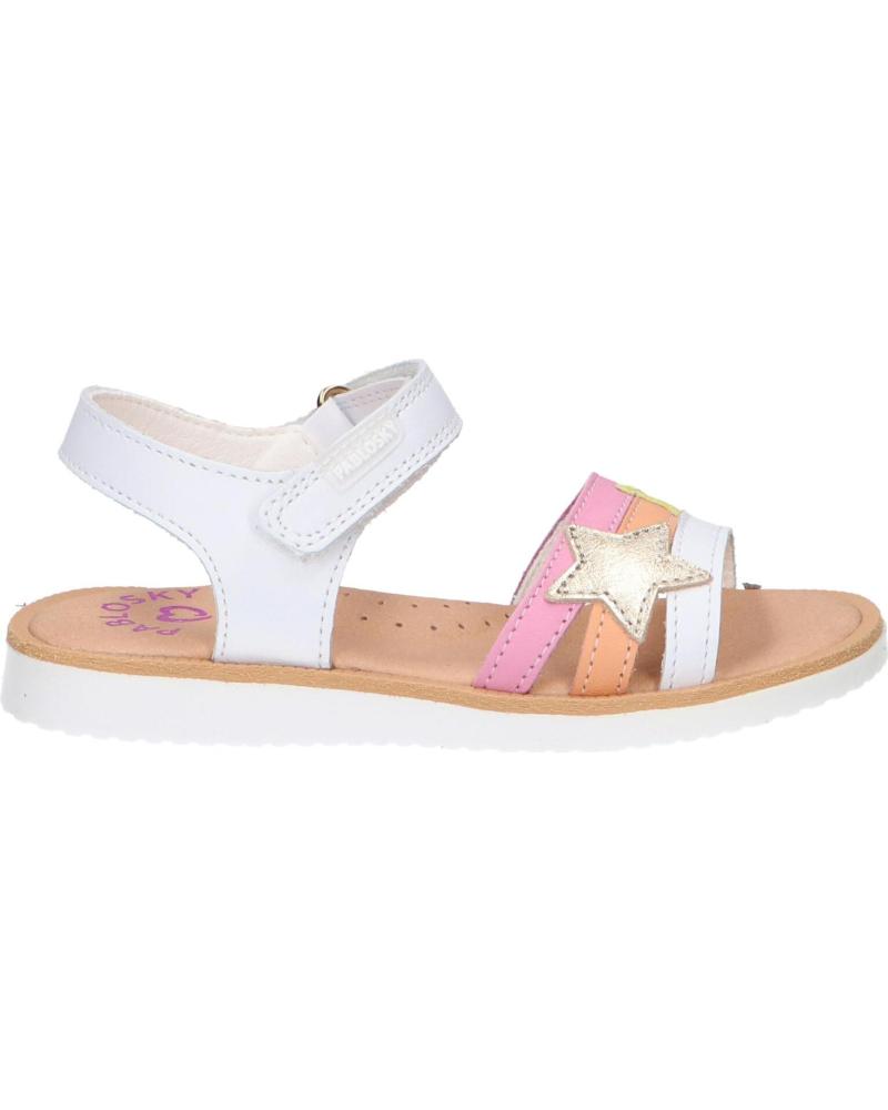 Sandalias de Niña PABLOSKY 105000 BLANC
