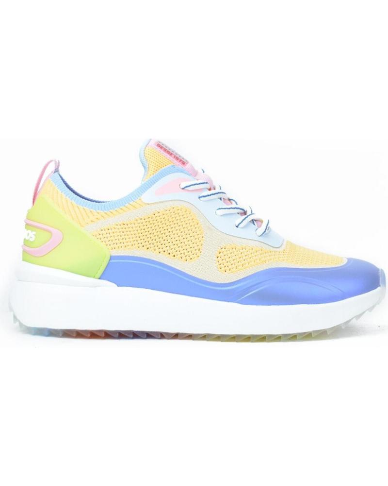 Deportivas de Mujer KANGAROOS SPORT CHICA LIMON-AZUL-ROSALIMON-AZUL-ROSA