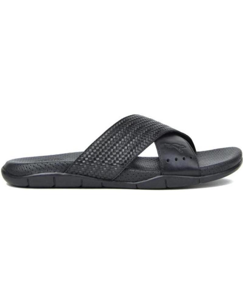 Sandalias de Hombre KANGAROOS SANDALIAS DE HOMBRE 518-11 PIEL NEGROPIEL NEGRO