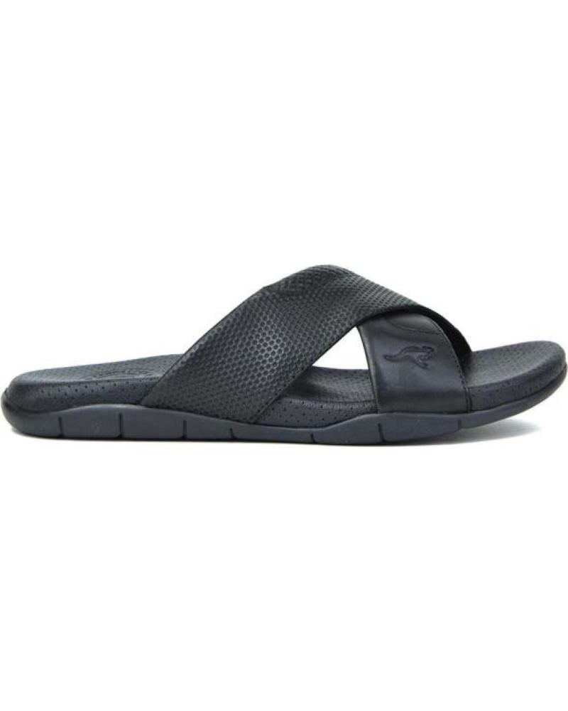 Sandalias de Hombre KANGAROOS SANDALIAS DE HOMBRE 515-11 PIEL NEGROPIEL NEGRO