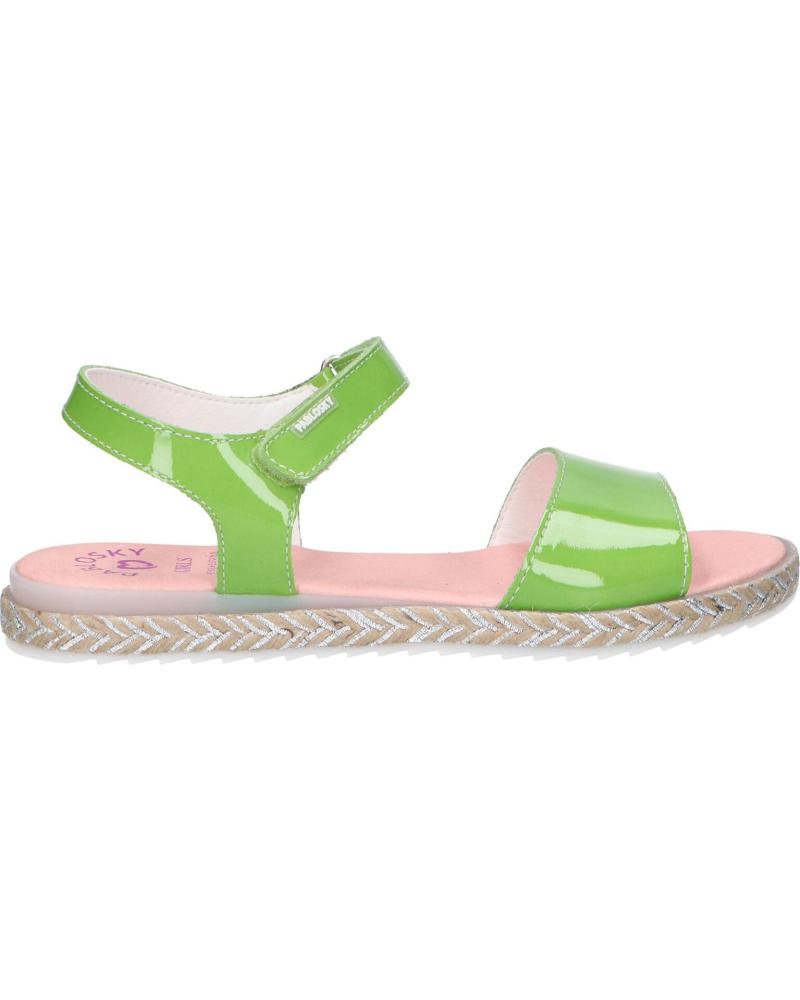 Sandalias de Niña PABLOSKY 406799 VERT