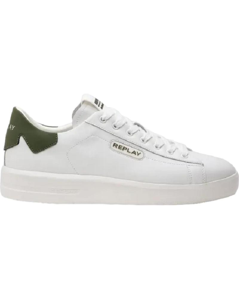 Deportivas de Hombre REPLAY UNIVERSITY M PRIME 2 RZ4O0011L BLANCO