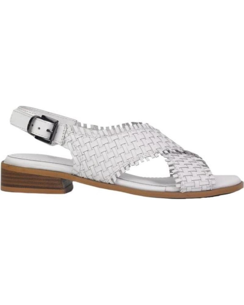 de CARAMELO SANDALIAS DE MUJER CAR4303-12 PIEL BLANCOPIEL BLANCO