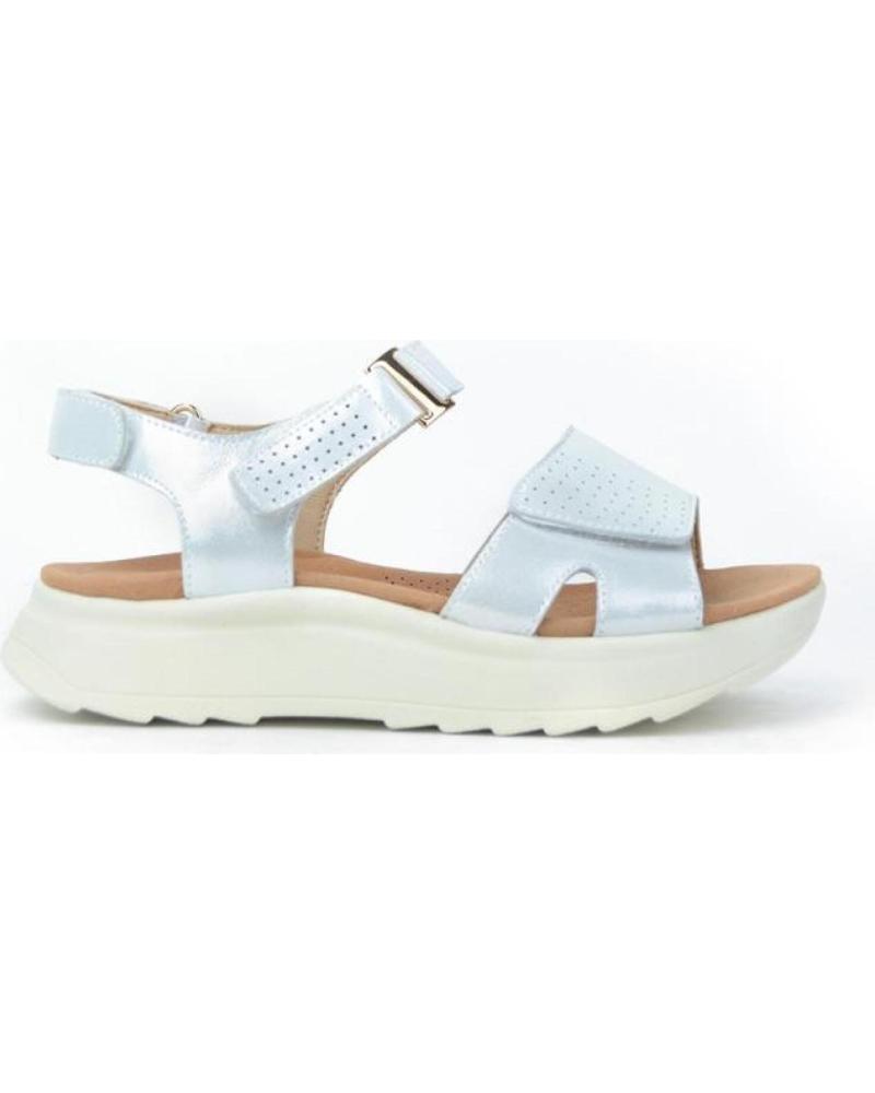 Sandalias de Mujer JAVIER LARRAINZA SANDALIAS DE MUJER JL537-32 BLANCO METALBLANCO METAL