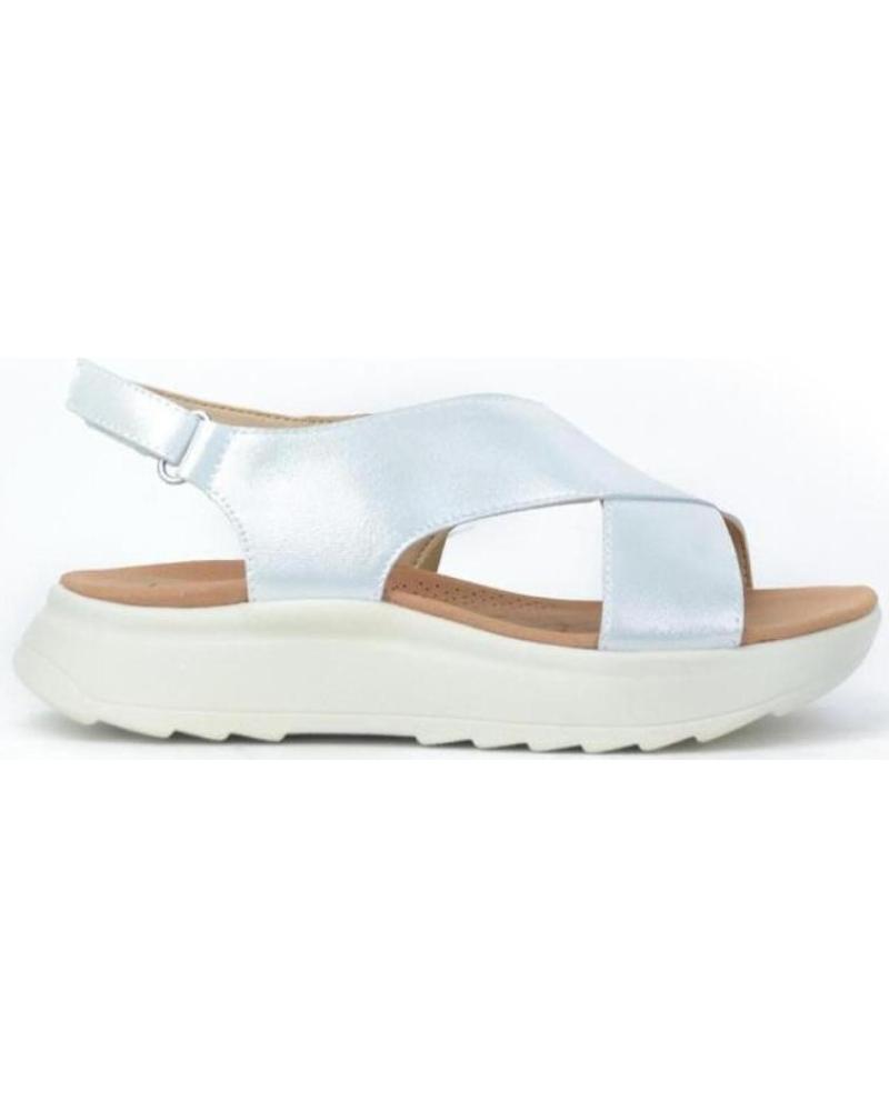 Sandalias de Mujer JAVIER LARRAINZA SANDALIAS DE MUJER JL535-32 BLANCO METALBLANCO METAL