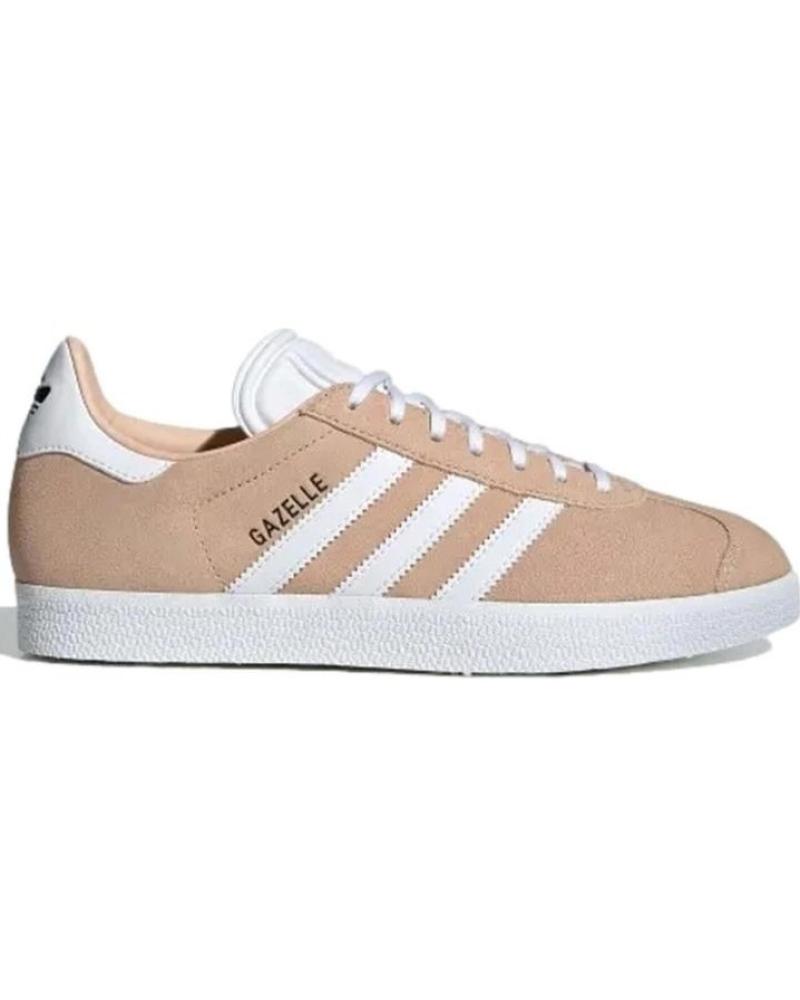 Deportivas de Mujer y Niña ADIDAS MODELO GAZELLE W HALBLU-FTWWHT-CBLACK PARA MUJER COLOR NARAN NARANJA