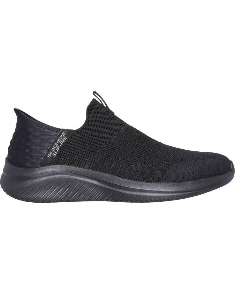 Deportivas de Mujer SKECHERS ZAPATILLA MUJER ULTRA FLEX 3 0 SLIP-INS 149708-BBK NEGRO