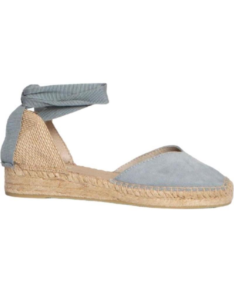 Sandalias de Mujer CORINA ALPARGATAS ESPARTO MUJER PLANA VARIOS M4315 AZUL CLARO