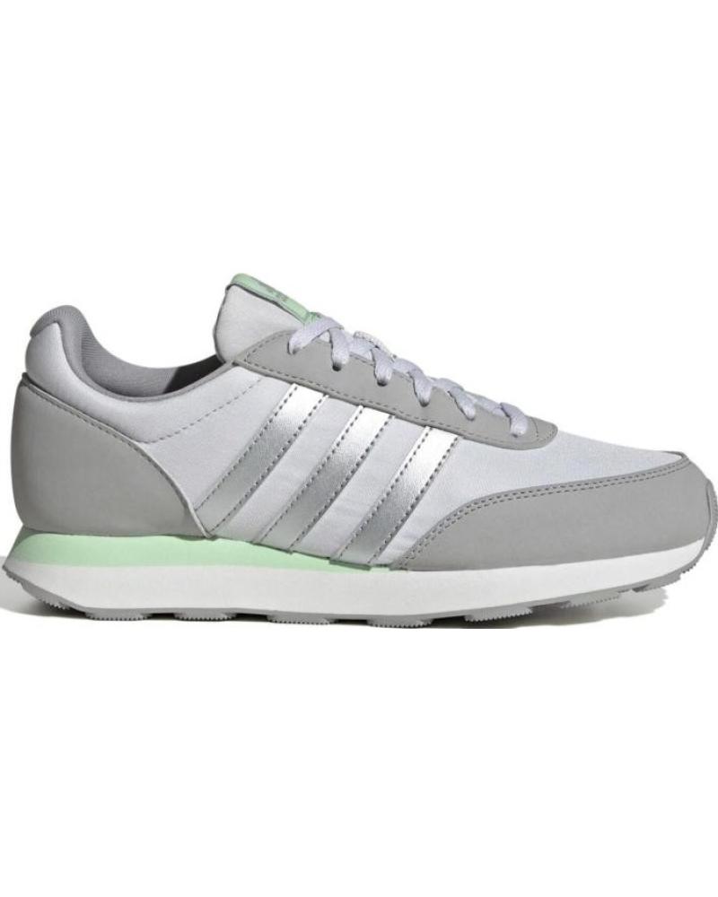 ZAPATILLAS ADIDAS RUN 60S 3.0 MUJER PLATA GREY