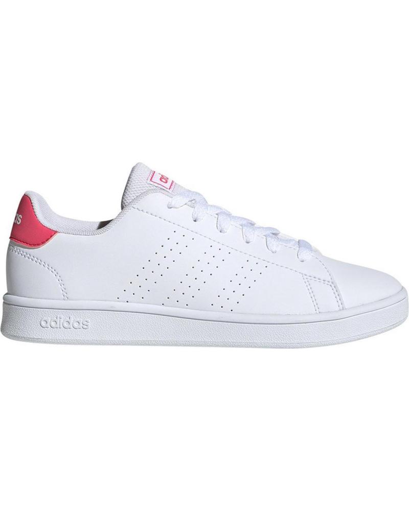Deportivas de Mujer y Niña y Niño ADIDAS ADVANTAGE EF0211 BLANCO