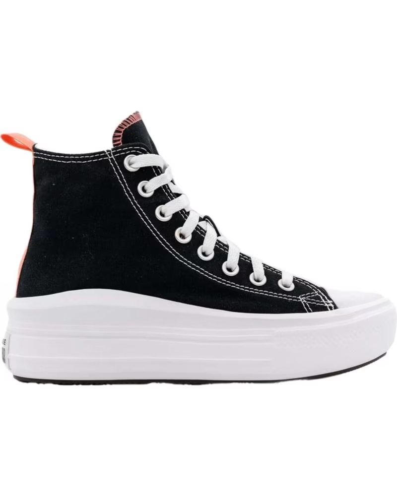 Converse Zapatillas Lona Chuck Taylor All Star Move Lift Plataforma 371527C Negro