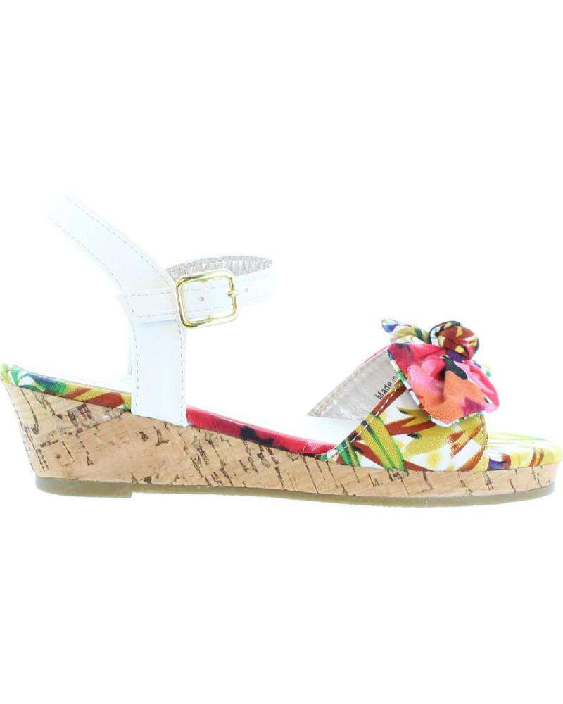 Sandalias de Niña URBAN 340093-B4600 MULTI RED-WHITE