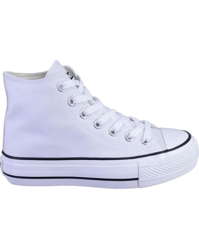 Deportivas de Mujer ANDY-Z 1002 LONAS DE MUJER PLATAFORMA SUELA Y PUNTERA BLANCO