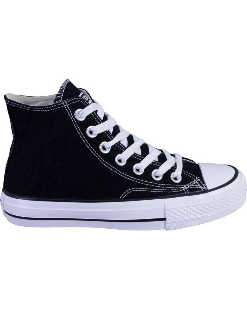 Deportivas de Mujer ANDY-Z 1006 LONAS DE MUJER SUELA Y PUNTERA DE GOMA NEGRO