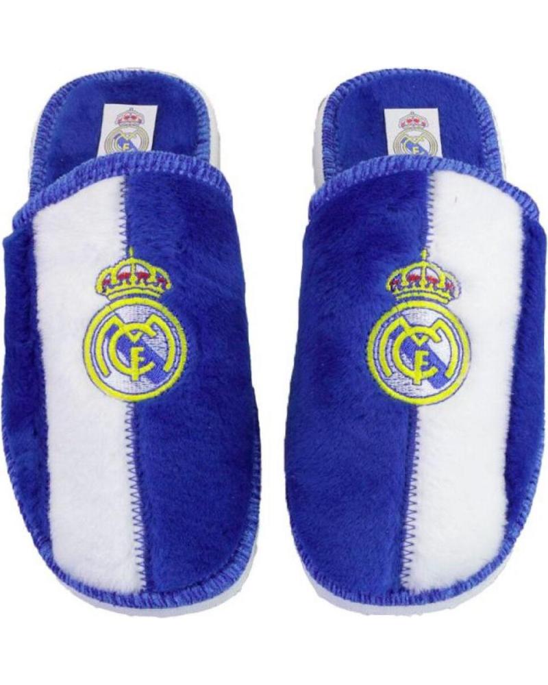 Calzado de casa de Mujer y Hombre y Niña y Niño ANDINAS 790-90 ZAPATILLAS DE CASA DE HOMBRE MA BLANCO Y AZUL