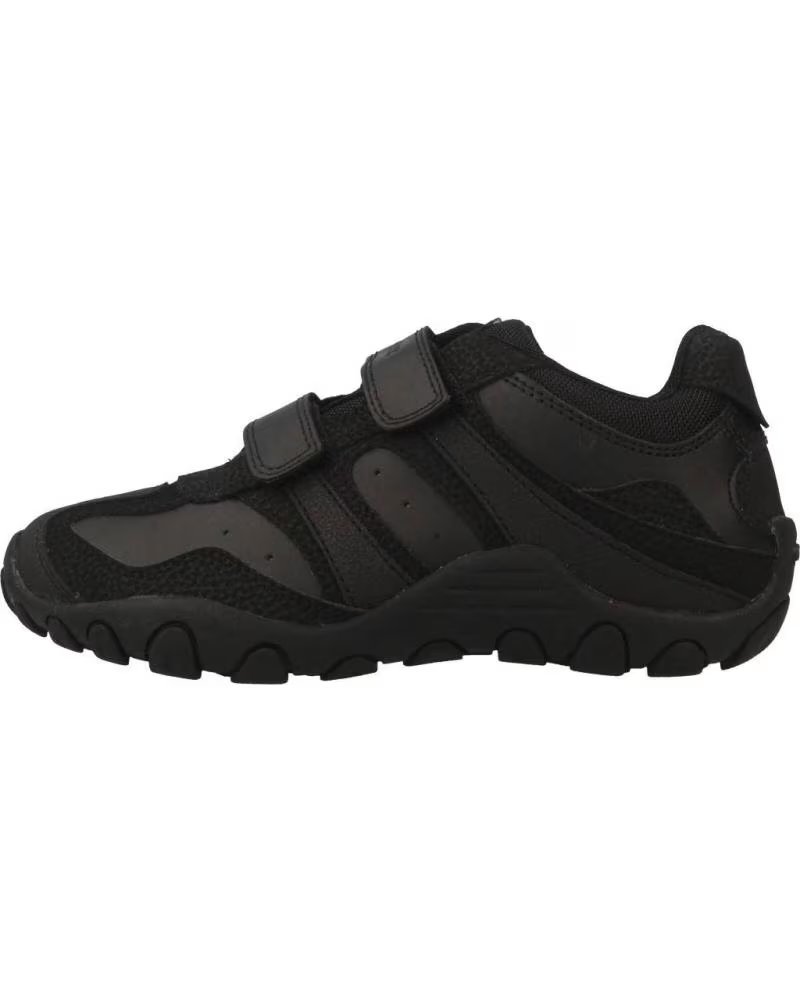 Geox Zapatillas Zapatos Colegiales Crush M J7328M 05043 Piel Textil C9999