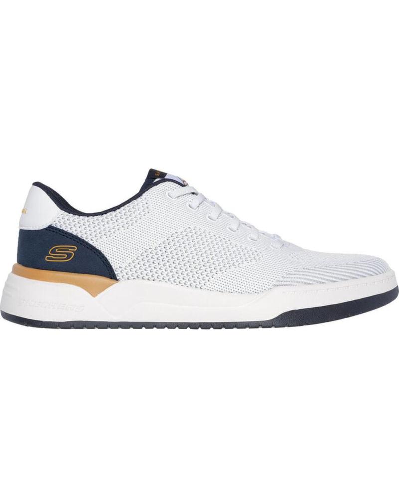 Deportivas de Hombre SKECHERS DEPORTIVAS RELAXED FIT BLANCO