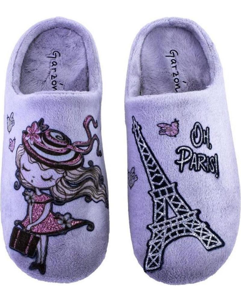 Calzado de casa de Mujer GARZON 7309 247 ZAPATILLAS DE CASA DE MUJER GRIS