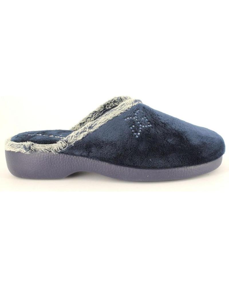 Calzado de casa de Mujer GARZON 3305 ZAPATILLAS DE CASA DE MUJER AZUL MARINO