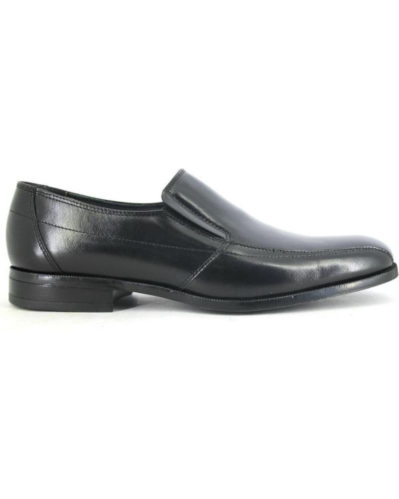 Mocasines de Hombre BAERCHI 2632GOMA MOCASINES DE HOMBRE PIEL NEGRO