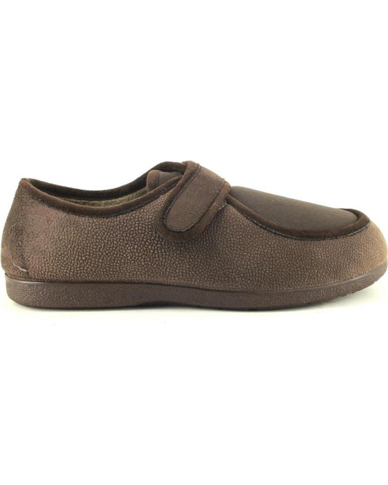 Zapatos de Hombre GARZON 6870 244 ZAPATILLAS DE HOMBRE CON VELCRO MARRON