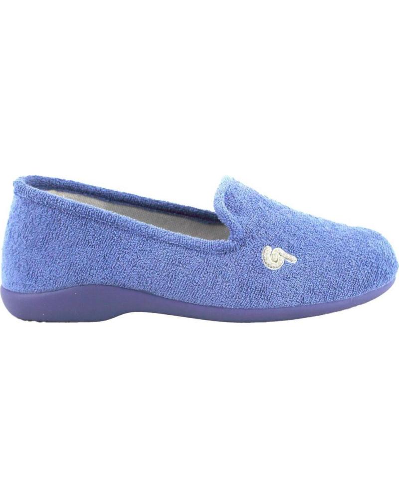 Calzado de casa de Mujer GARZON 7771 111 ZAPATILLAS DE CASA DE MUJER AZUL