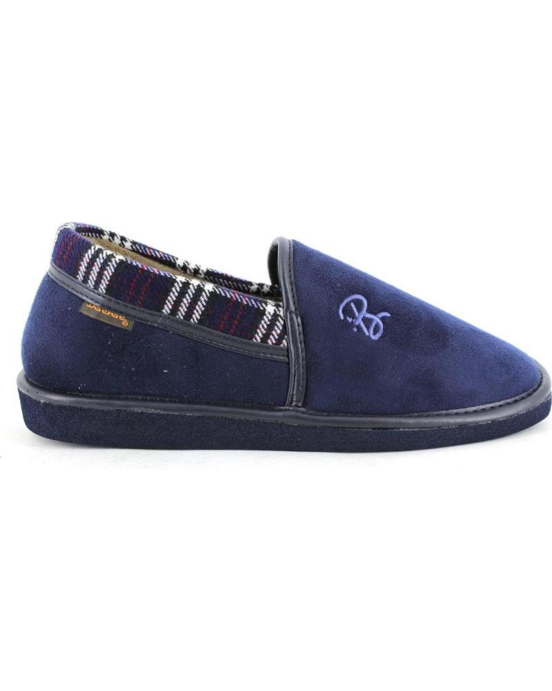 Calzado de casa de Hombre BEREVERE 314 ZAPATILLAS DE CASA DE HOMBRE AZUL MARINO