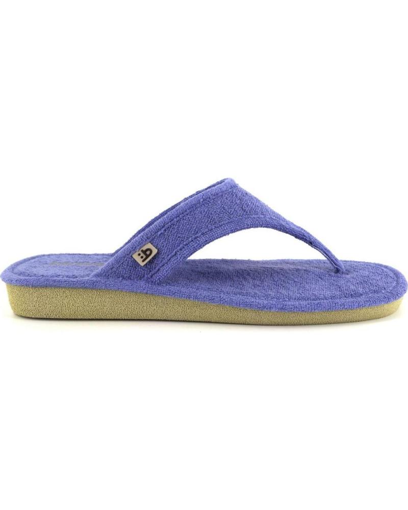 Calzado de casa de Mujer BEREVERE 4304 ZAPATILLAS DE CASA DE MUJER AZUL