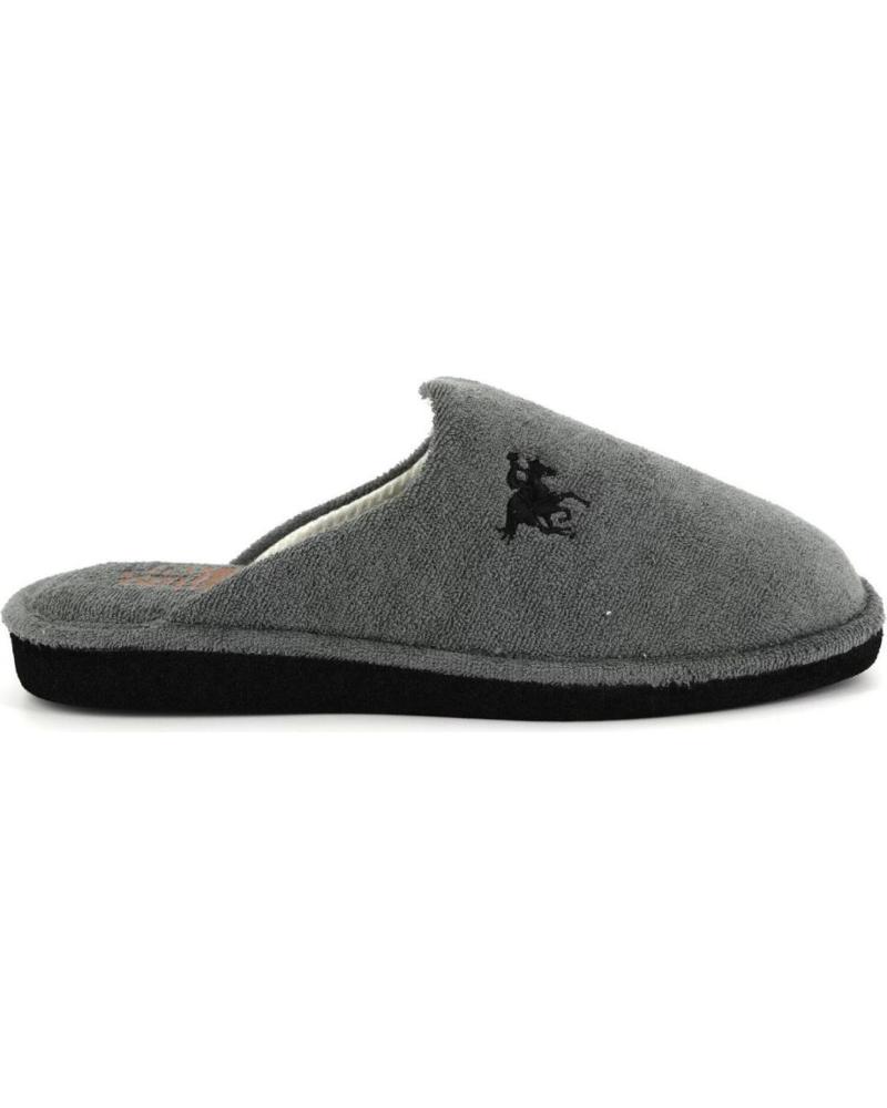 Calzado de casa de Hombre BEREVERE 8803 ZAPATILLAS DE CASA DE HOMBRE GRIS
