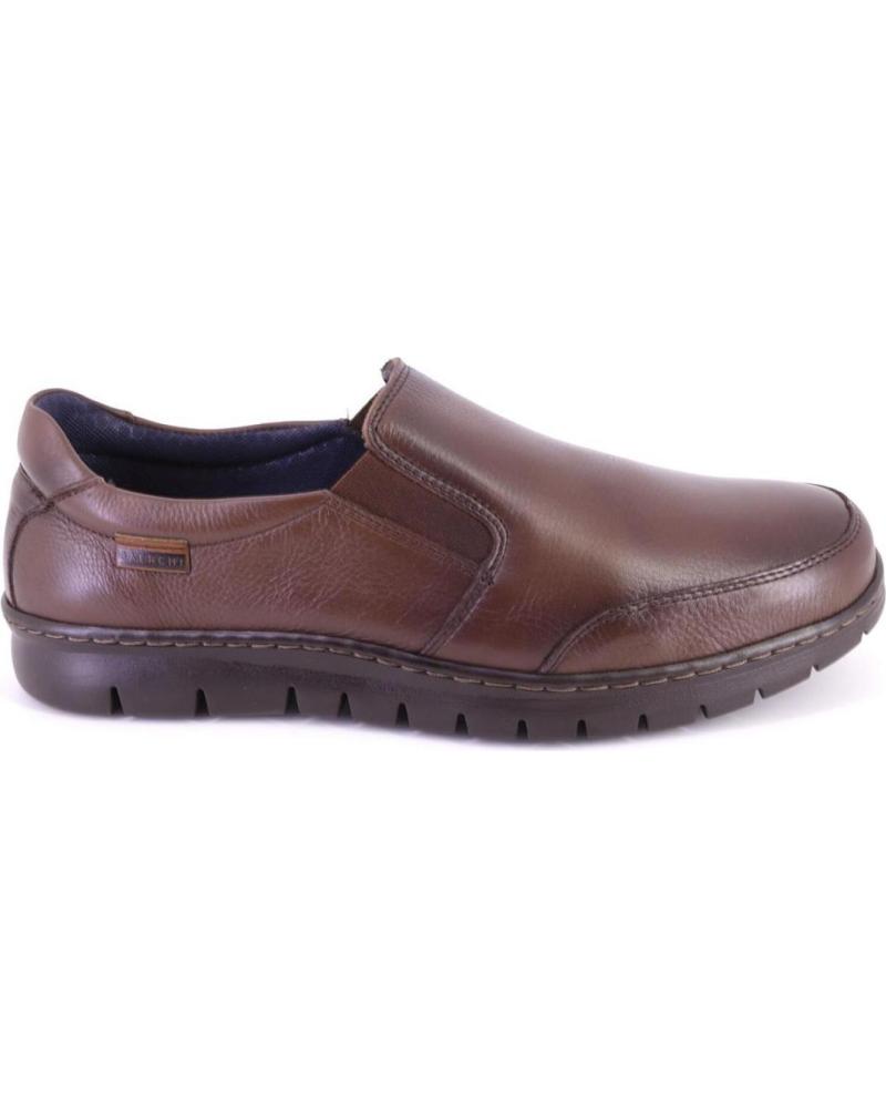 Mocasines de Hombre BAERCHI 5322 MOCASINES DE HOMBRE PIEL MARRON