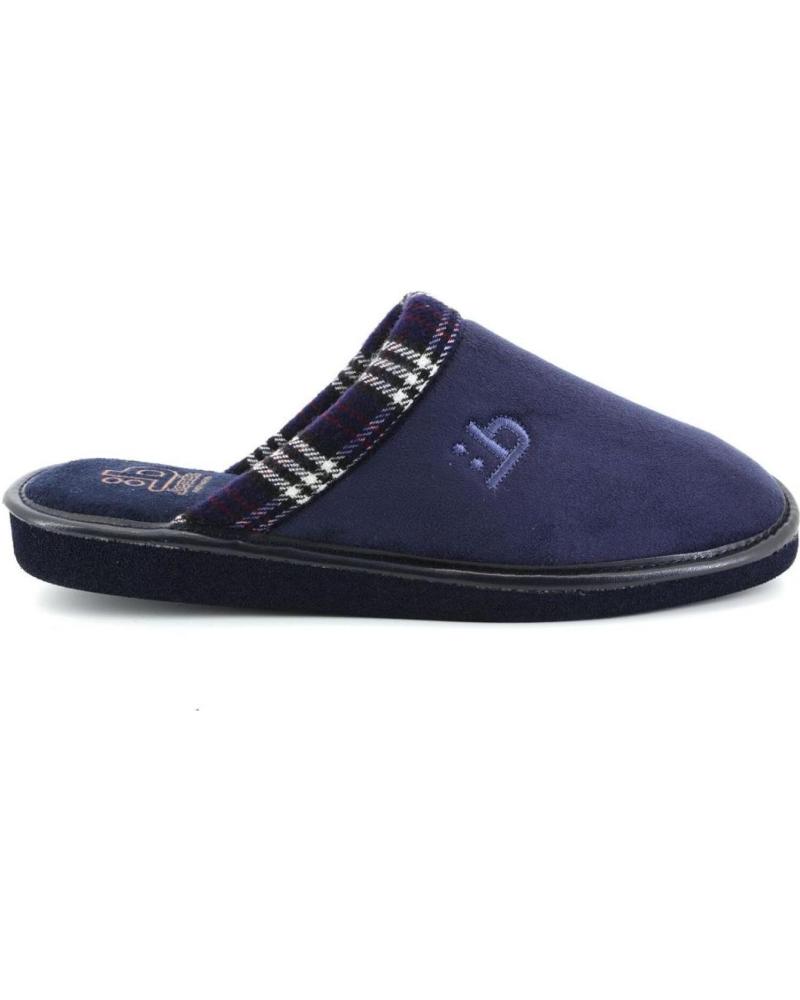 Calzado de casa de Hombre BEREVERE 307 ZAPATILLAS DE CASA DE HOMBRE AZUL MARINO