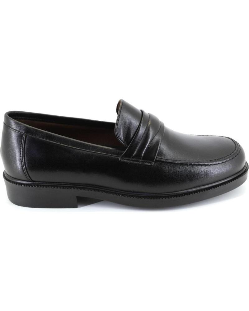 Mocasines de Hombre BAERCHI 1658 MOCASINES DE HOMBRE PIEL NEGRO