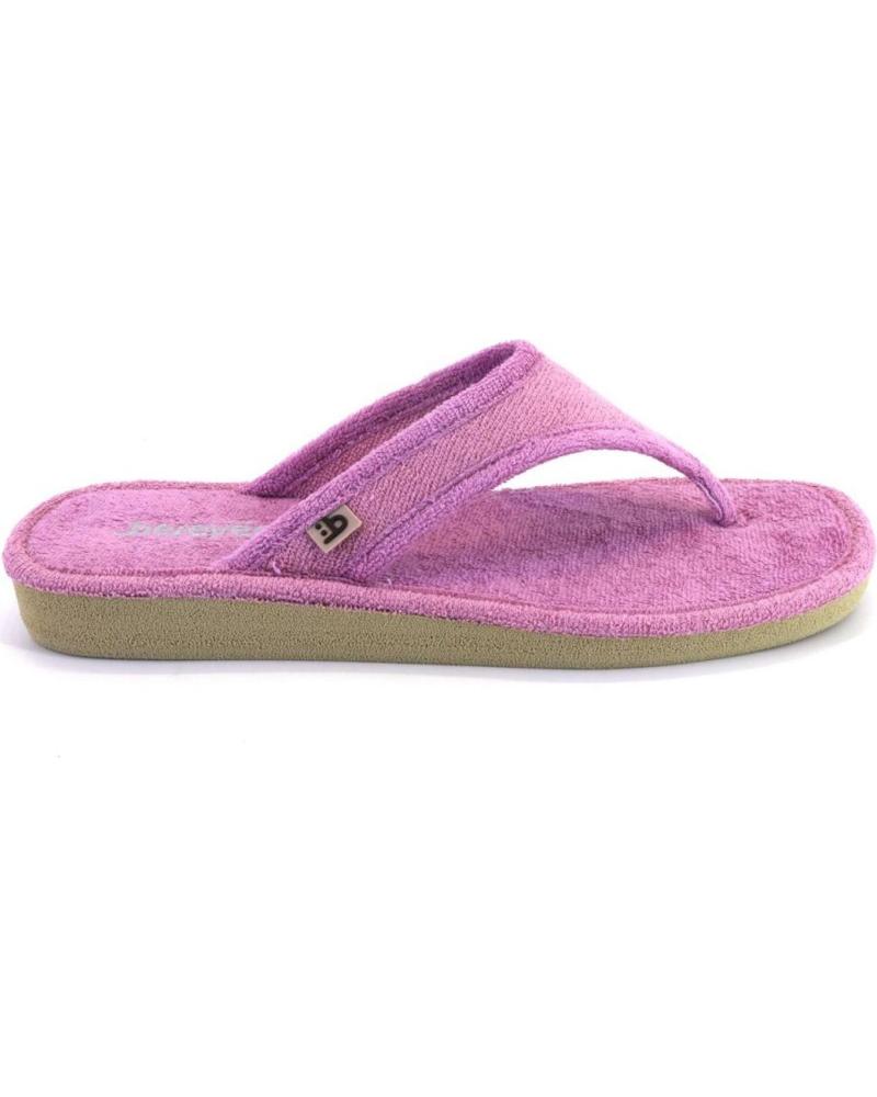 Calzado de casa de Mujer BEREVERE 4304 ZAPATILLAS DE CASA DE MUJER MALVA