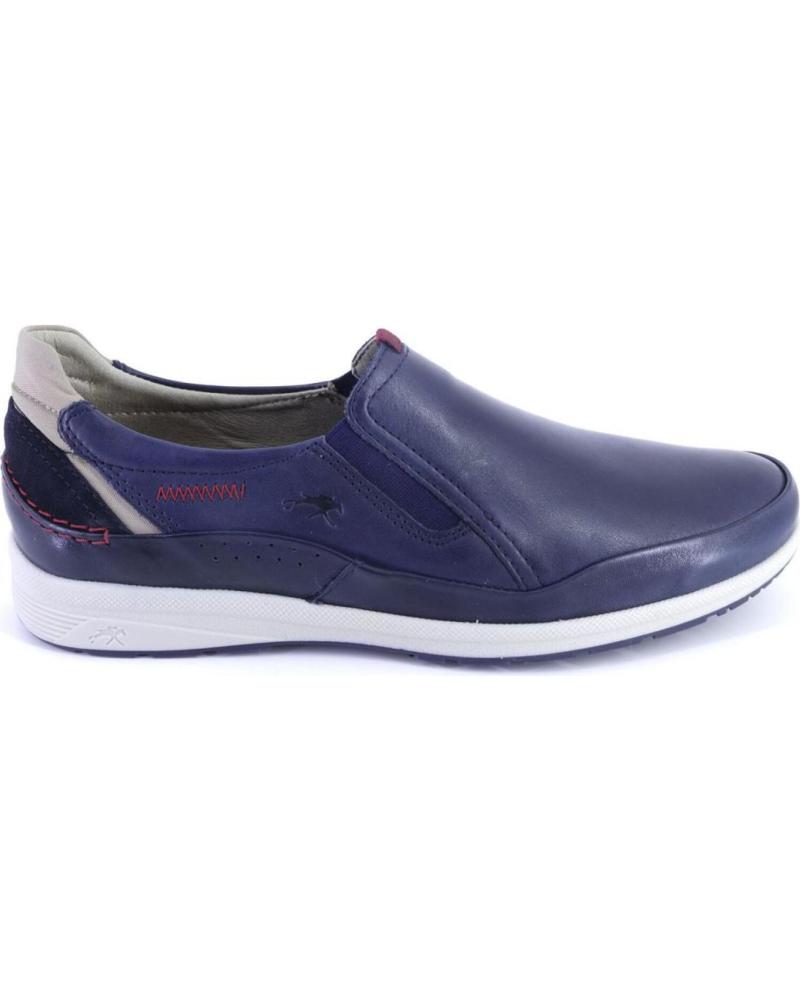 Mocasines de Hombre FLUCHOS F1735 MOCASINES DE HOMBRE PIEL AZUL MARINO