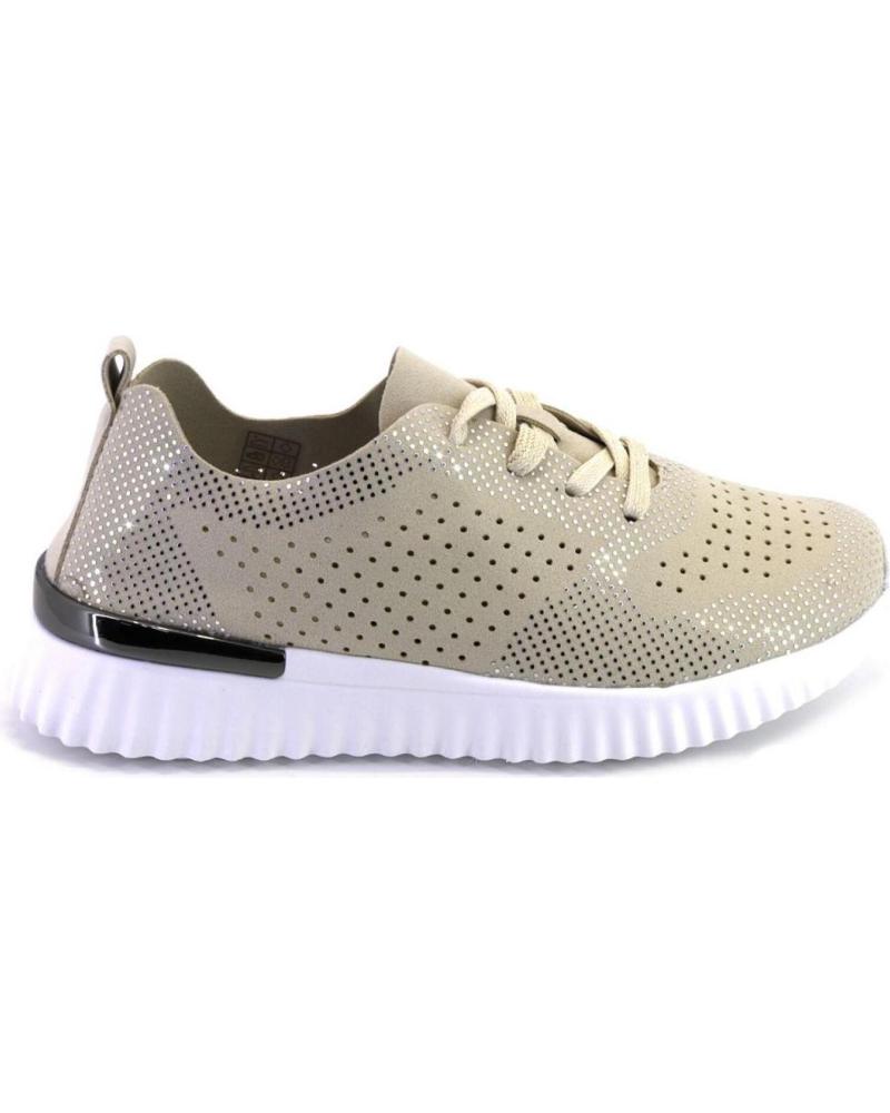 Sapatilhas de Mulher EOLIGEROS BISOU ZAPATILLAS CASUAL DE MUJER BEIGE