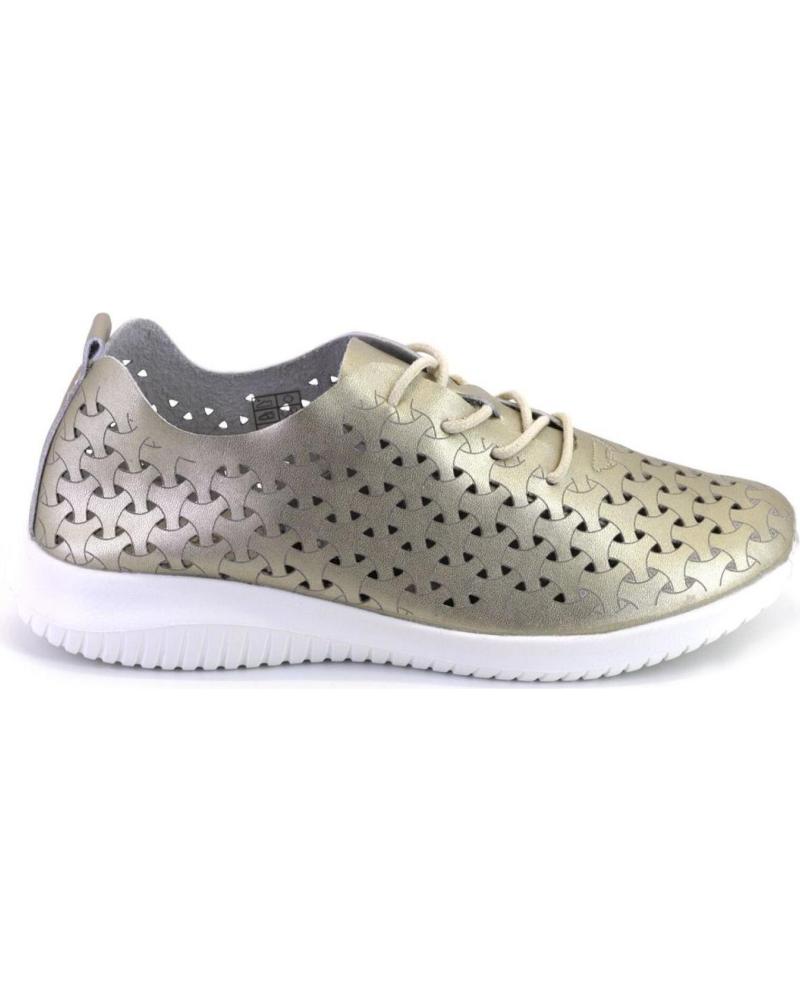 Deportivas de Mujer EOLIGEROS LIBERTE ZAPATILLAS CASUAL DE MUJER PLATINO