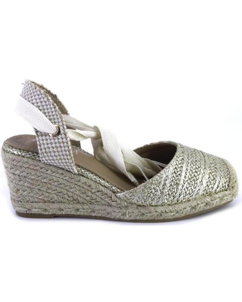 Sandálias de Mulher DANGELA 23081 ALPARGATAS DE MUJER PLATINO