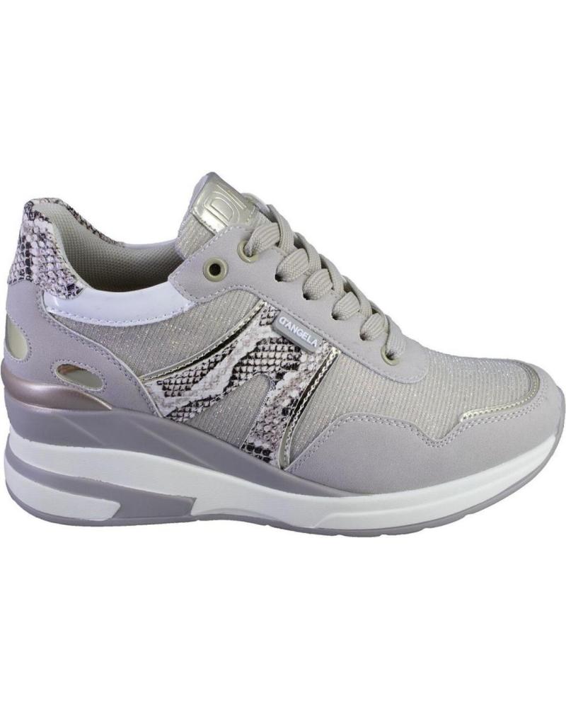 Sapatilhas de Mulher DANGELA 23038 ZAPATILLAS CASUAL DE MUJER BEIGE