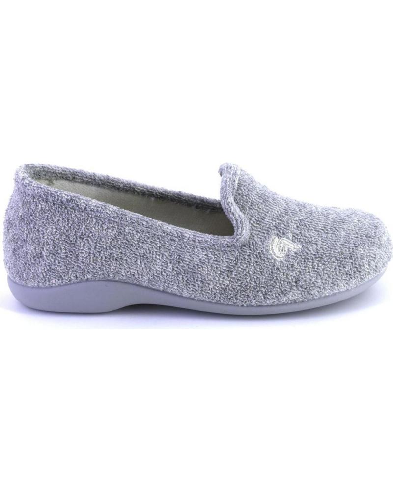 Calzado de casa de Mujer GARZON 7771 111 ZAPATILLAS DE CASA DE MUJER GRIS