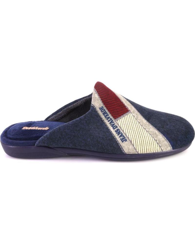 Pantufas de Homem DEVALVERDE 3527 ZAPATILLAS DE CASA DE HOMBRE AZUL MARINO