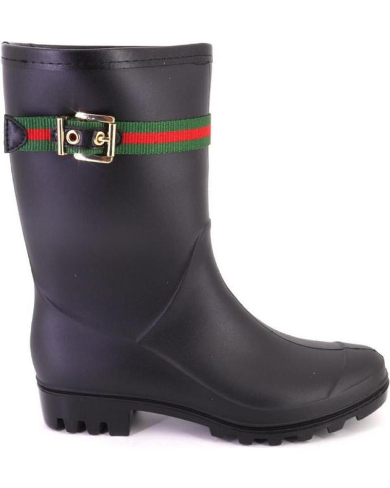 Botas de Mujer KELARA K31105 BOTAS DE GOMA DE MUJER NEGRO