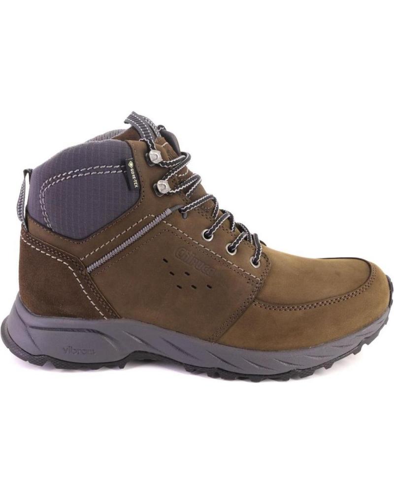 Botines de Hombre CHIRUCA MONTREAL BOTAS DE HOMBRE NOBUK MARRON