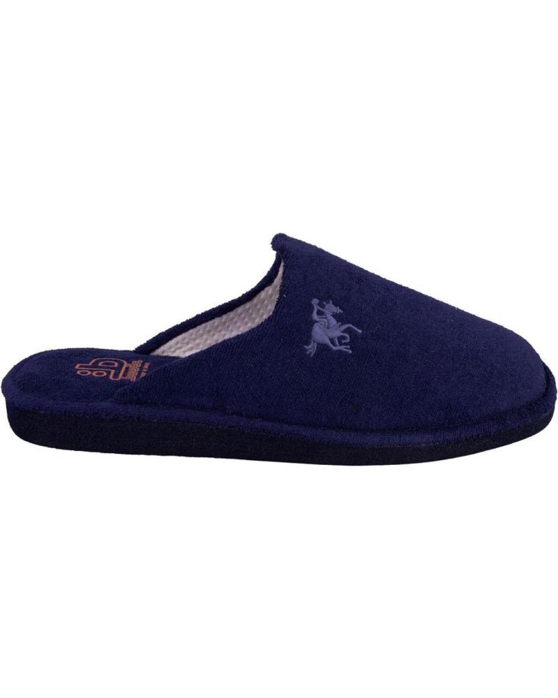 Calzado de casa de Hombre BEREVERE 8803 ZAPATILLAS DE CASA DE HOMBRE AZUL MARINO