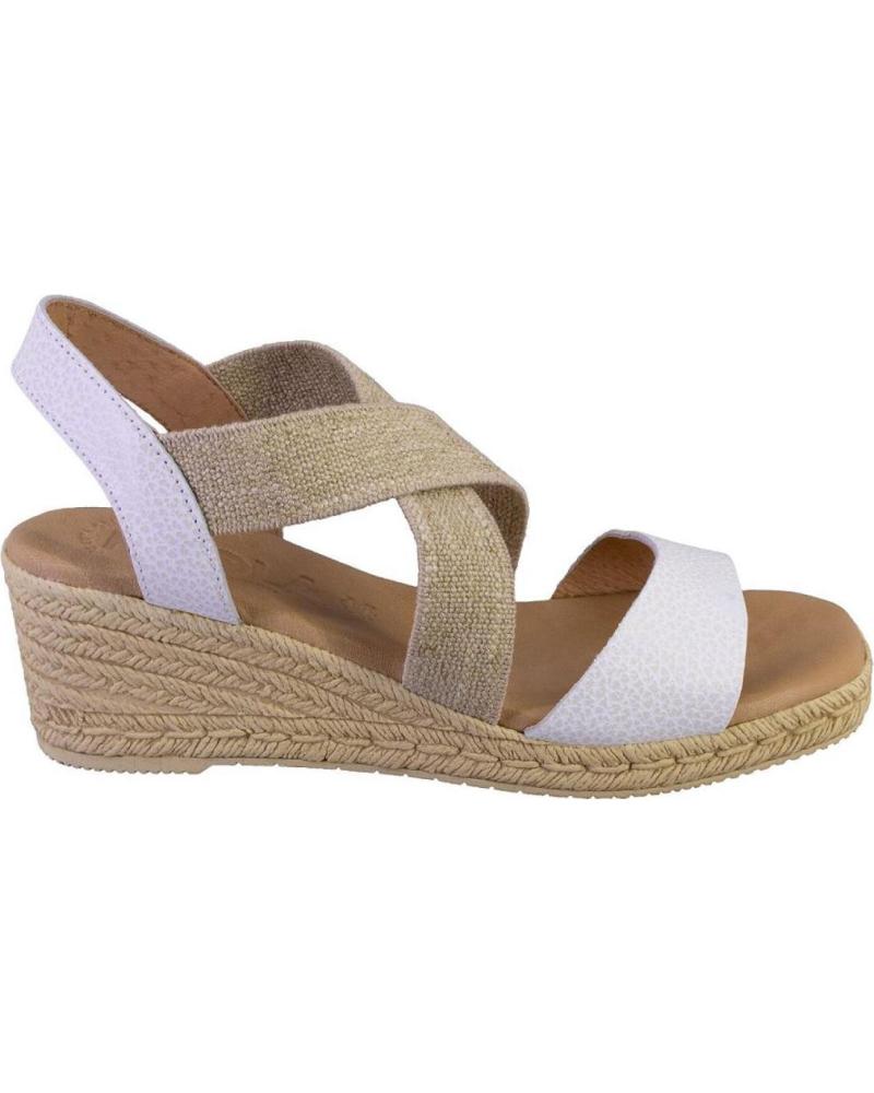 Sandalias de Mujer KAOLA 1110 SANDALIAS DE MUJER PIEL BLANCO