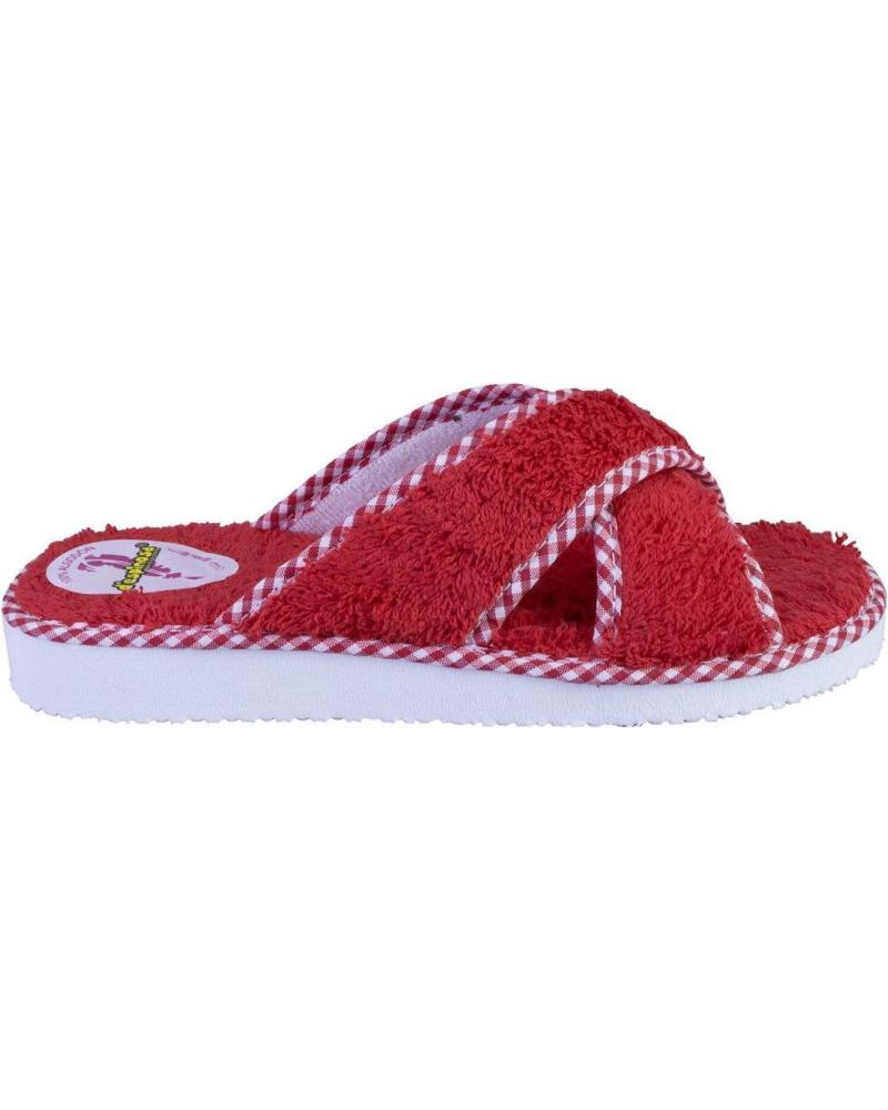 Pantufas de Mulher DESPINOSA 1431 ZAPATILLAS DE CASA DE MUJER ROJO